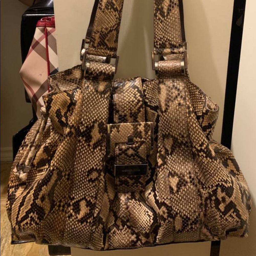 Brand New Michael Kors Real Snake Python Purse - image 1